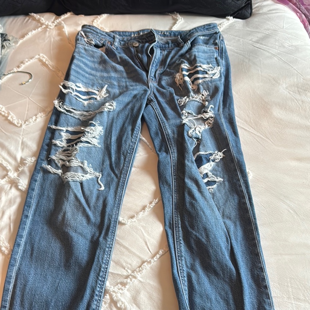 American Eagle Outfitters Light Blue Denim